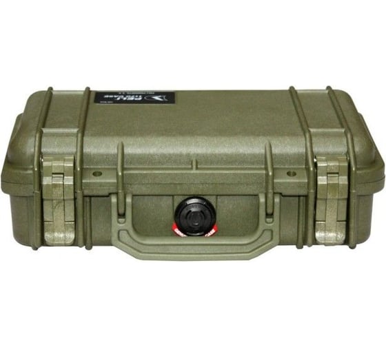 Защитный кейс Pelican 1170 зеленый, пустой 1170-001-130E