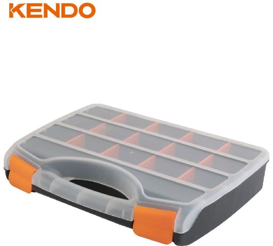 Кейс-органайзер для инструментов KENDO 320x255x60 мм 90224