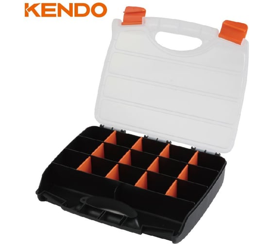 Кейс-органайзер для инструментов KENDO 320x255x60 мм 90224