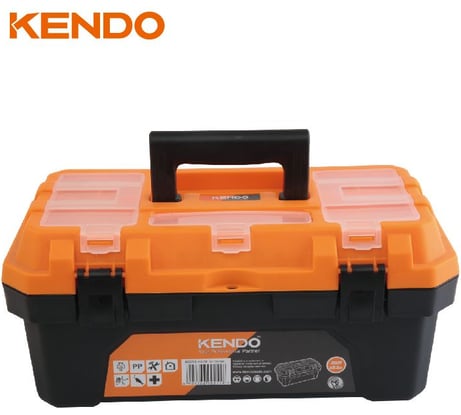 Пластиковый ящик для инструментов KENDO 19" 90257