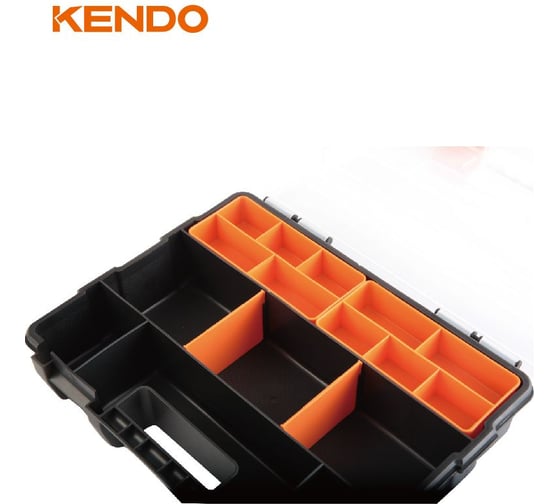 Кейс-органайзер для инструментов KENDO 290x220x60 мм 90236