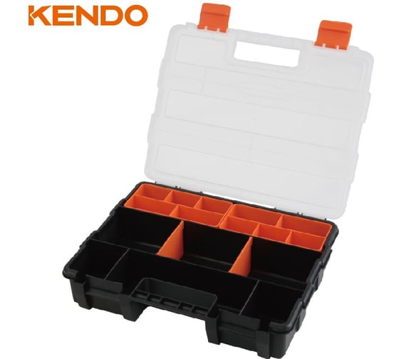 Кейс-органайзер для инструментов KENDO 290x220x60 мм 90236