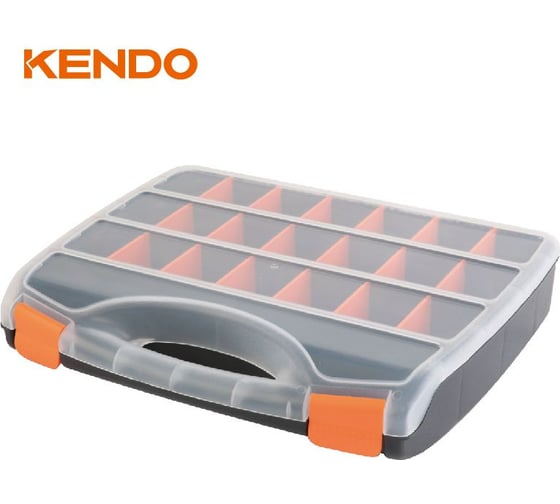Кейс-органайзер для инструментов KENDO 380x310x70 мм 90223