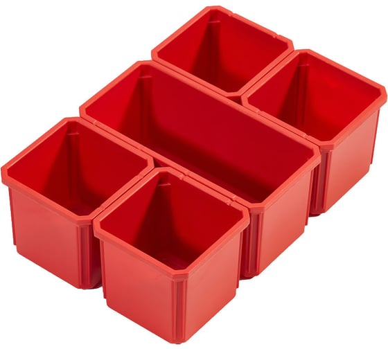 Запчасть ячейки Milwaukee PACKOUT для органайзеров 5шт (1 большая, 4 маленьких) 4932478300 1