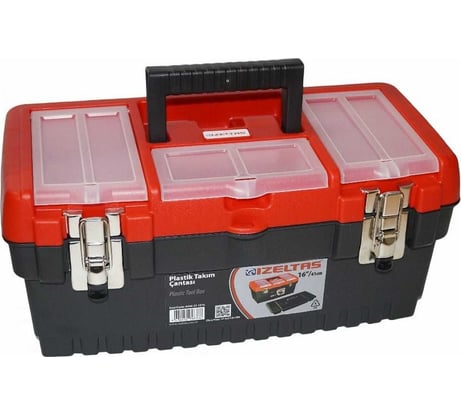Ящик пластиковый для инструментов IZELTAS 16", 413x212x186 (yeni) 14000004138 8440331016
