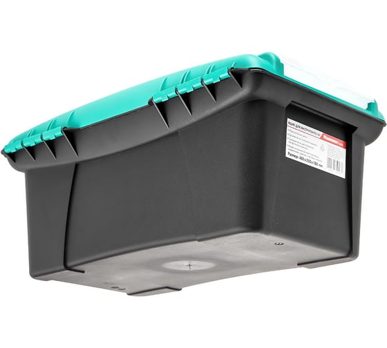 Ящик для инструментов HAMMER Flex 235-018 16 с морозостойким замком, органайзер 400х250х180 538351