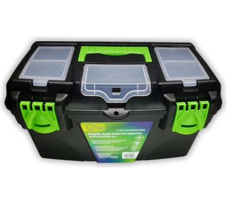 Ящик для инструмента ZTR 18", 430x235x250 мм, с органайзерами 4017