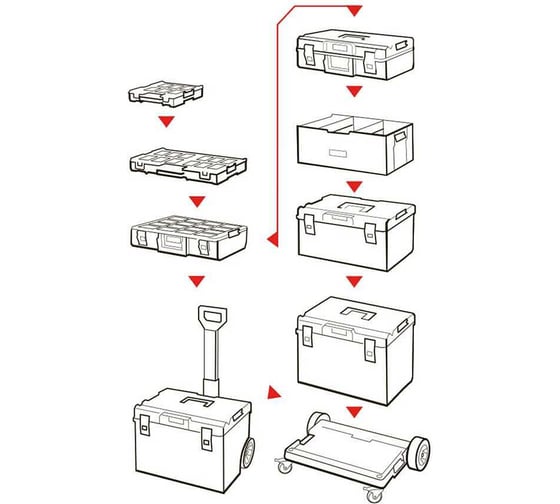 Ящик для инструментов QBRICK SYSTEM ONE 200 2.0 VARIO 10509345