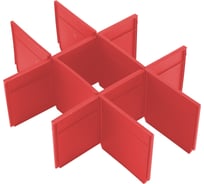 Разделительные планки для ящика Milwaukee PACKOUT с 2-мя выдвижными отсеками 4932479105