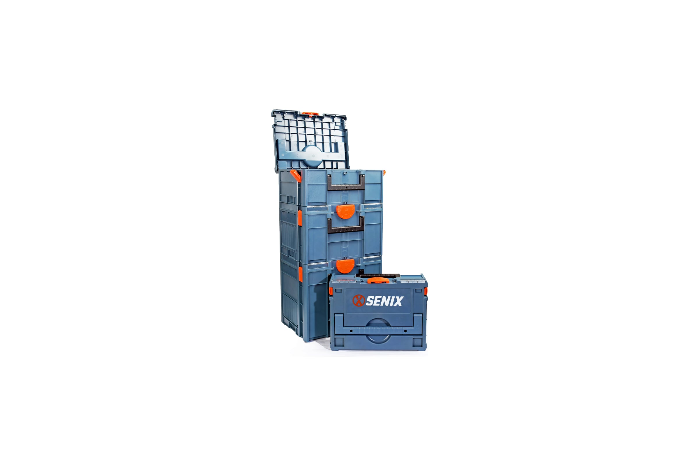 Ящик для инструментов SENIX L XSTACK, 400х300х240 мм L(Z082006