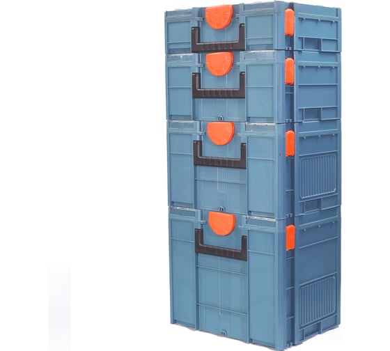 Ящик для инструментов SENIX L XSTACK, 400х300х240 мм L(Z082006