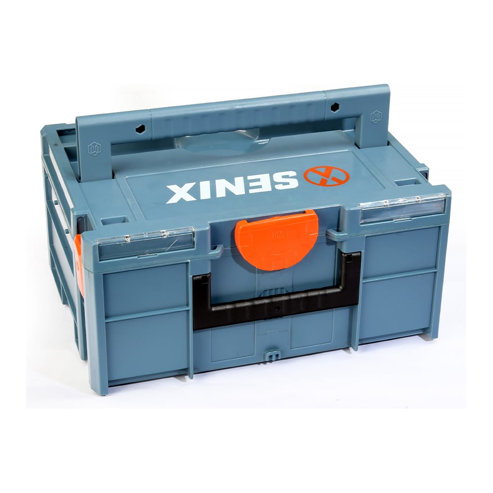 Ma Ni まとめ商品 Ящик для инструментов SENIX M XSTACK, 400х300х180 мм M(Z082005