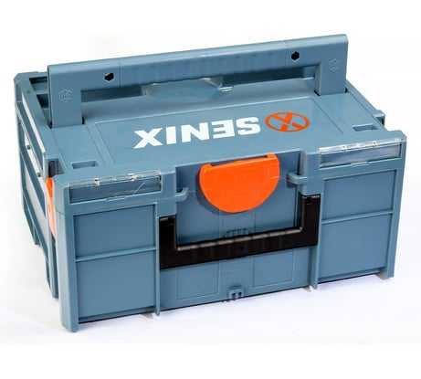 Ящик для инструментов SENIX M XSTACK, 400х300х180 мм M(Z082005)