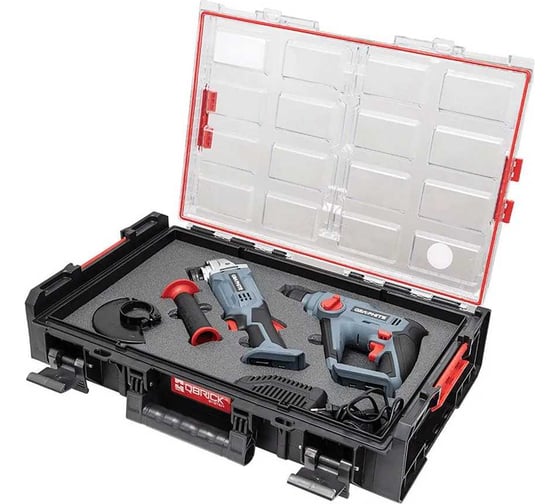 Органайзер для инструментов QBRICK SYSTEM ONE Organizer 2XL 2.0 Multilayer Foam Inserts с пенопластовой вставкой 2631-30