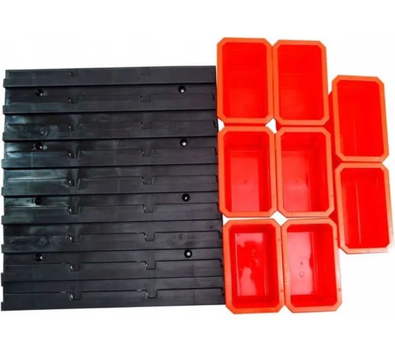 Органайзер настенный QBRICK System Containers SET №2, 8 ящиков 2631-40