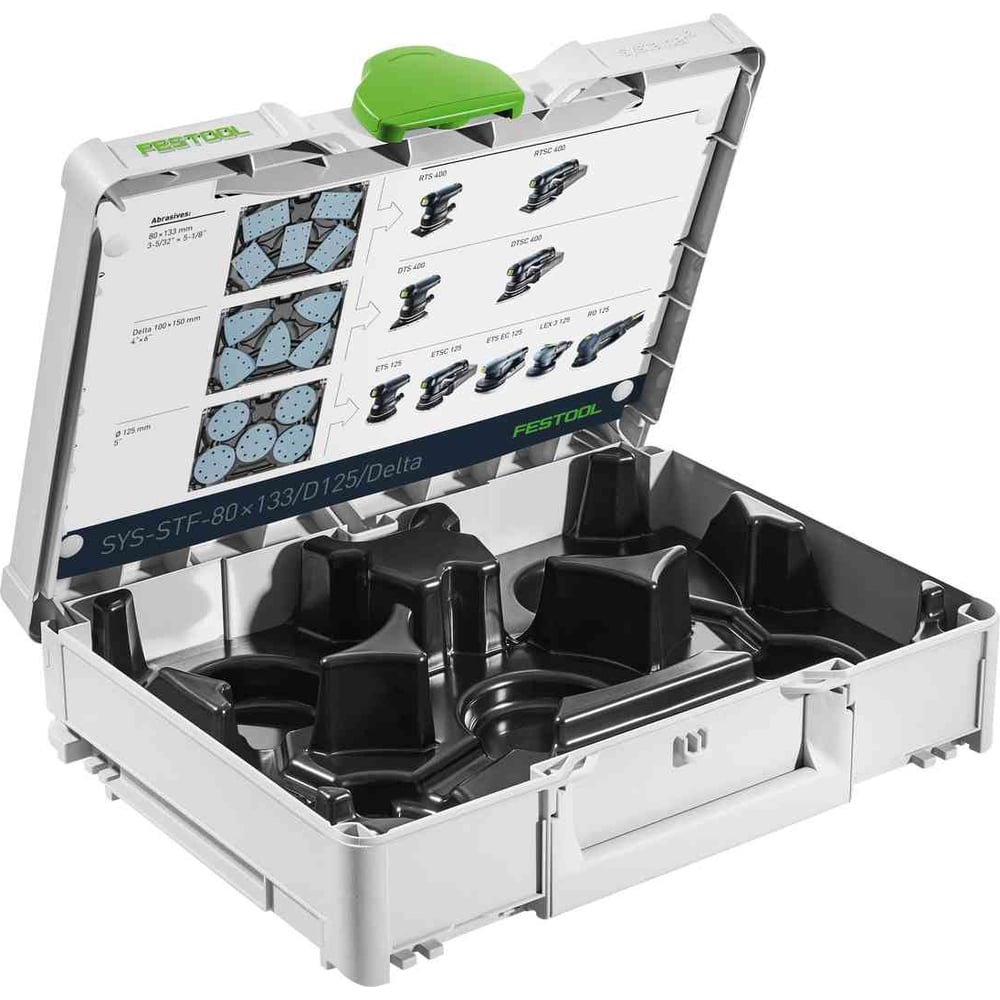 Festool Container Контейнер FESTOOL Sys3 для хранения шлифовочных материалов SYS-STF ...