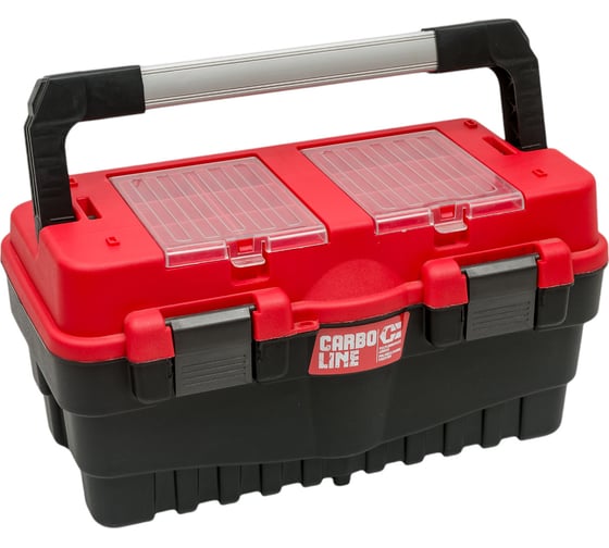 Ящик для инструментов МастерАлмаз STANDARD BASIC RED 462x256x242мм 10501228 1