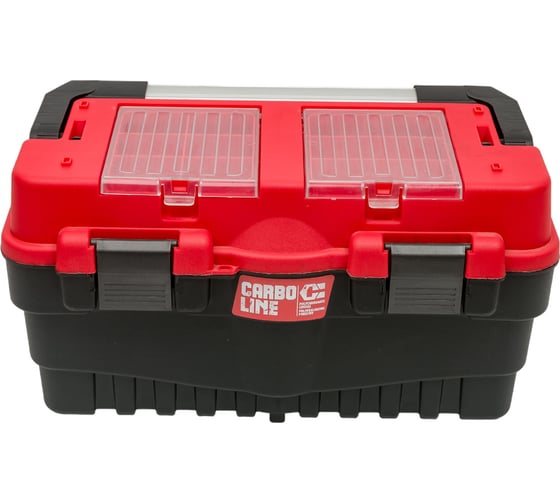 Ящик для инструментов МастерАлмаз STANDARD BASIC RED 462x256x242мм 10501228