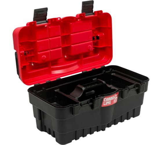 Ящик для инструментов МастерАлмаз STANDARD BASIC RED 462x256x242мм 10501228