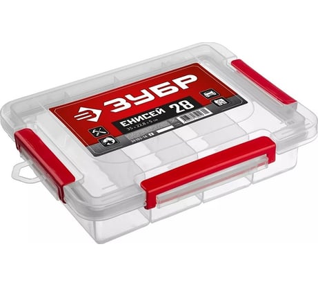 Органайзер ЗУБР ЕНИСЕЙ-28 пластиковый 38193-14_z01