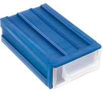 Контейнер с выдвижным ящиком AS 135, пластиковый, размер 135*85*40, ячейки для хранения, органайзер, настенный, автомобильный, настольный, сборный, лоток для инструментов, мелочей АВТОЭЛЕКТРИКА 4004