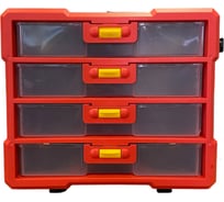 Ящик с органайзерами ACCURATE 300x250x160 (4 ячейки) JT355080