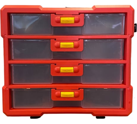 Ящик с органайзерами ACCURATE 300x250x160 (4 ячейки) JT355080