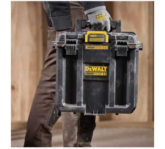 Ящик для инструментов Dewalt TOUGHSYSTEM 2.0, компактный, глубокий DWST08035-1
