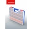 Органайзер ACCURATE 407х340х60 мм синий с лотками JETSystem и разделителями 25 ячеек, AC40761 4