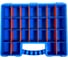 Органайзер ACCURATE 407х340х60 мм синий с разделителями 25 ячеек, AC40760 1