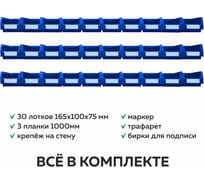 Органайзер ООО ММПО LT1000-3X10 синий 4673738646442