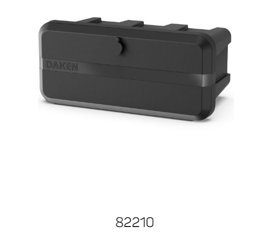 Ящик универсальный DAKEN BLACKIT LITE-1, 1замок, 550x255x310 (V=24л) 82210