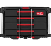 Ящик с 4-мя выдвижными отсеками Milwaukee PACKOUT 4932493189