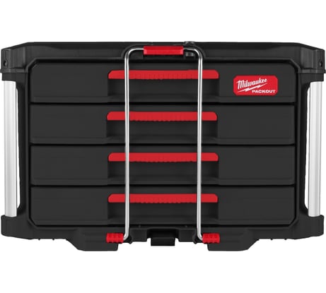 Ящик с 4-мя выдвижными отсеками Milwaukee PACKOUT 4932493189
