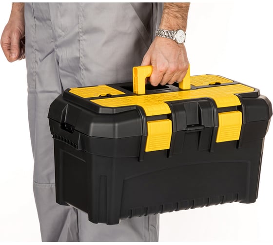 Ящик для инструментов OVK Home Алтай 19,5", 490x290x270 мм, с органайзером и вставкой 221402230/01