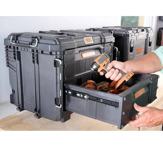 Ящик для инструментов Keter ROC PRO 2 DRAWERS 259841