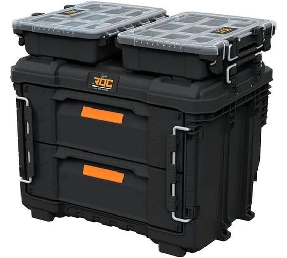 Ящик для инструментов Keter ROC PRO 2 DRAWERS 259841
