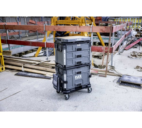 Кейс с двумя выдвижными ящиками FLEX STACK PACK TKL SP 2DB 533240