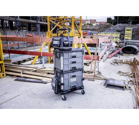 Кейс с двумя выдвижными ящиками FLEX STACK PACK TKL SP 2DB 533240