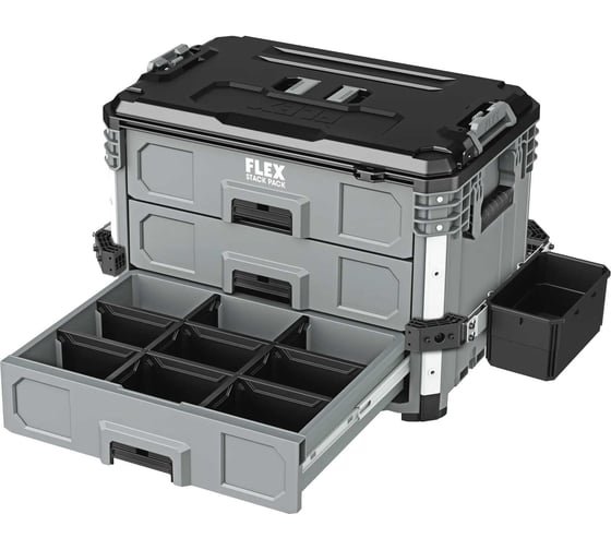 Кейс с тремя выдвижными ящиками FLEX STACK PACK TKL SP 3DB 533239