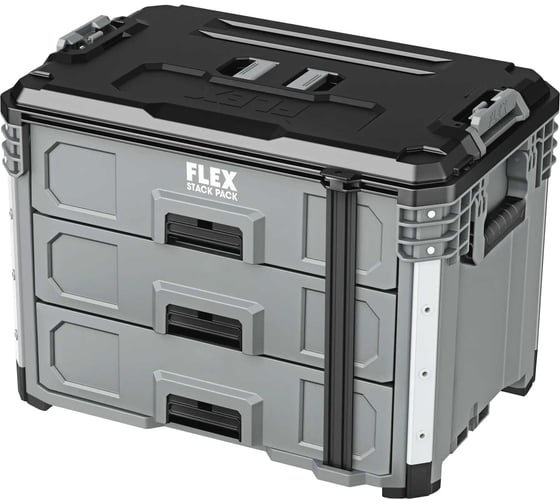 Кейс с тремя выдвижными ящиками FLEX STACK PACK TKL SP 3DB 533239