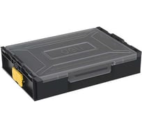 Органайзер пластиковый штабелируемый с переставными перегородками DELI DL1201 340х260х70мм 179395