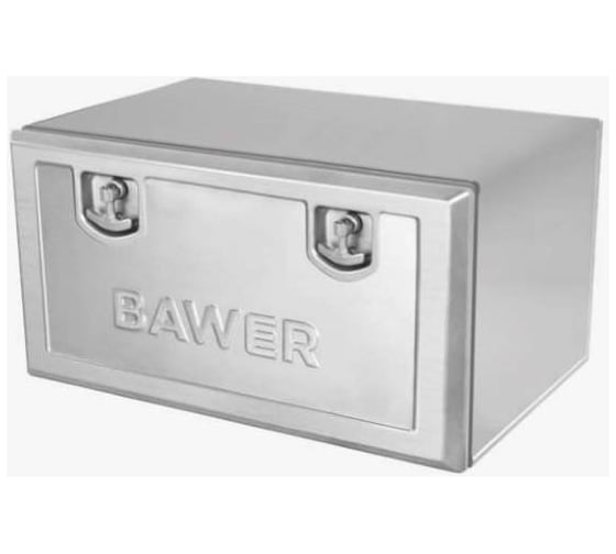 Инструментальный ящик BAWER 800х500х500/H/ матовый, нержавеющая сталь, с замками E6250