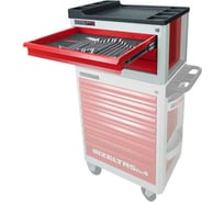 Ящик инструментальный металлический IZELTAS PRO 3 выдвижных ящика, пустой, красный 13000005279