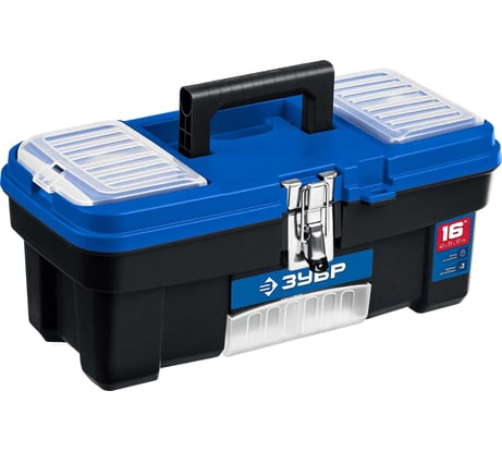 Пластиковый ящик для инструментов ЗУБР Десна-16 414x212x175 мм, (16") 38181-16