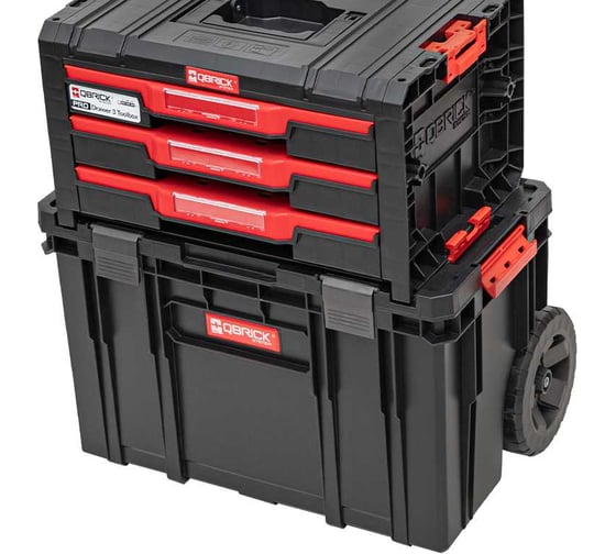 Ящик для инструментов QBRICK SYSTEM TWO CART Plus Vario 526x380х670 10501270