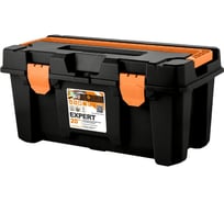 Ящик Blocker п/п 510x260x240 для инструмента, с ручкой-замком цв. чёрный/оранжевый 37241