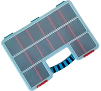 Органайзер Тара.ру п/п 355x260x60 с разделителями, 16 ячеек цв. бирюзовый 36997