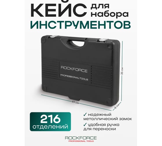 Кейс-органайзер для инструмента Rockforce RF-BC-216(65021)
