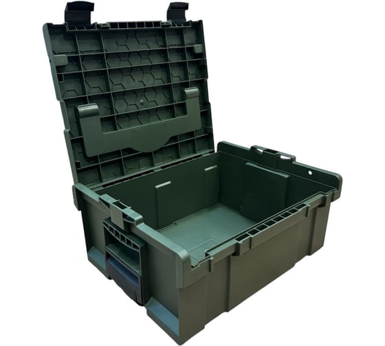Кейс для инструментов DGCASE PROTOOLS размер M, зеленый, 390х320х160, PTS-GR PTM-GR